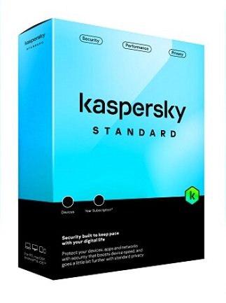 Kaspersky Standard 2024 (1 Device, 2 Years) – Kaspersky Key – EUROPE