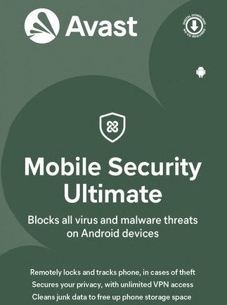 Avast Ultimate (Android) 1 Device, 2 Years – Avast Key – GLOBAL