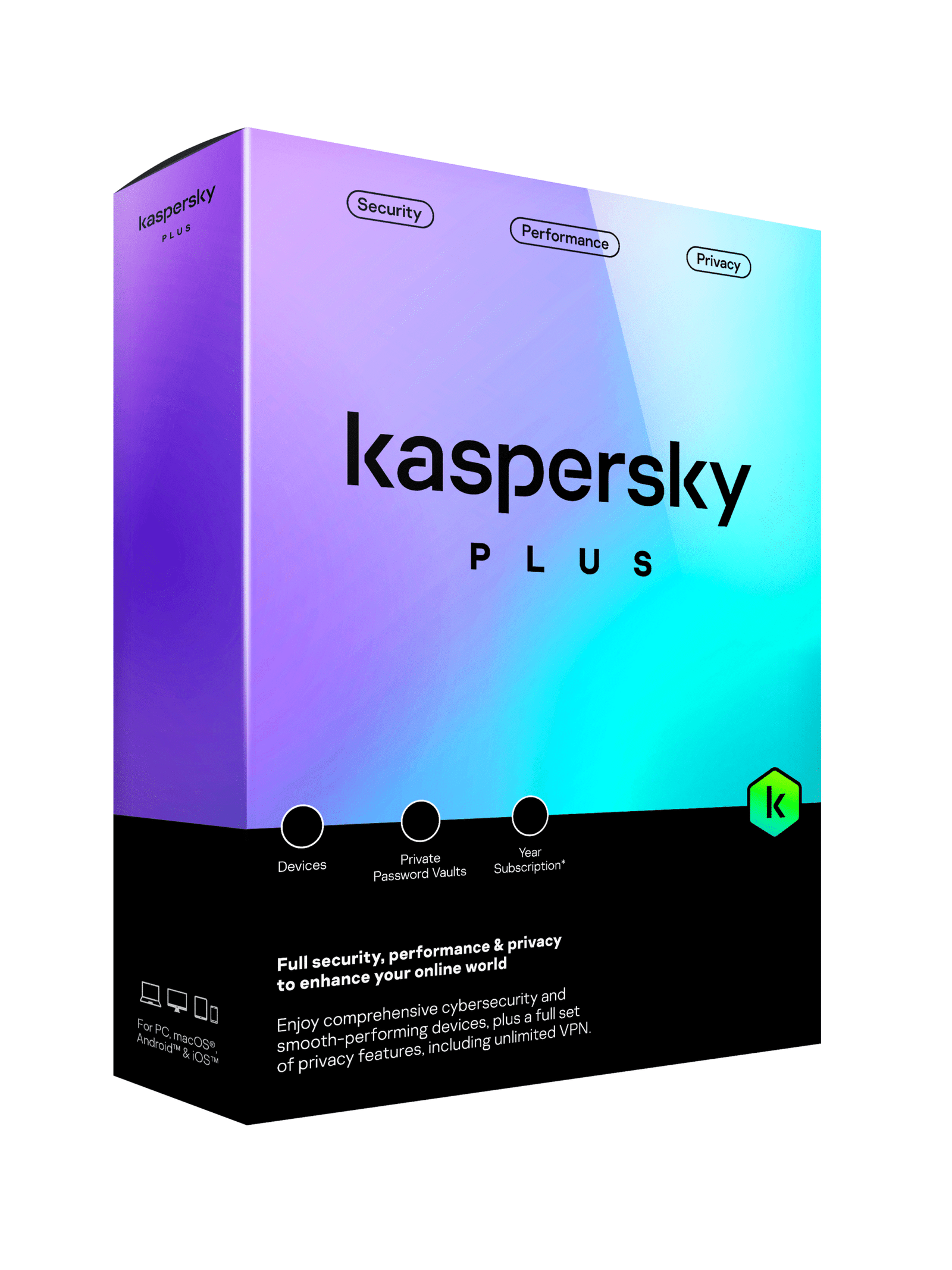 Kaspersky Plus 2024 (10 Devices, 1 Year) – Kaspersky Key – UNITED KINGDOM