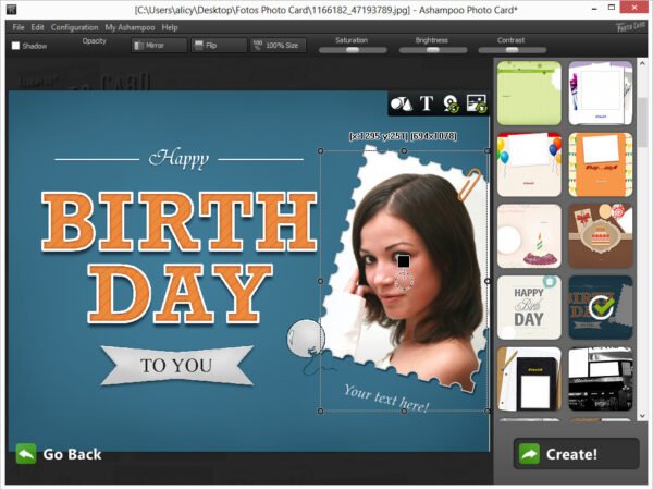 Ashampoo Photo Card 1 PC 1 Device Key GLOBAL - Image 2