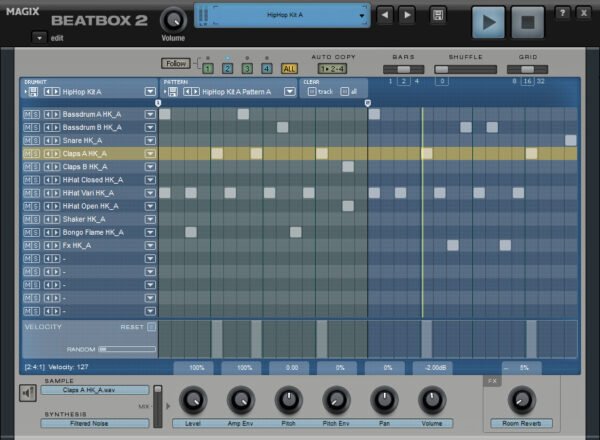 MAGIX Music Maker Hip Hop Edition 6 Steam Key GLOBAL - Image 5