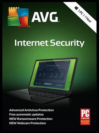 AVG Internet Security (PC, Android, Mac, iOS) (1 User, 1 Year)  – AVG Key – GLOBAL