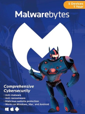 Malwarebytes Anti-Malware Premium (PC, Android, Mac) 5 Devices 1 Year – Malwarebytes Anti Malware Key – GLOBAL
