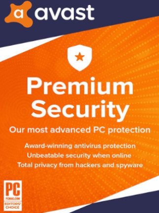 Avast Premium Security (1 Device, 2 Years) – PC – Key GLOBAL