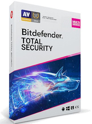 Bitdefender Total Security 2020 (5 Devices, 2 Years) – PC, Android, Mac, iOS – Key EUROPE