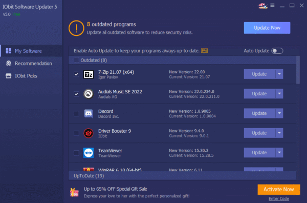 IObit Software Updater 5 PRO (PC) (1 Device, 1 Year) - IObit Key - GLOBAL - Image 2