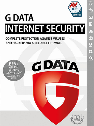 G Data Internet Security (PC, Android, Mac, iOS) 1 Device 1 Year – G Data Key – GLOBAL