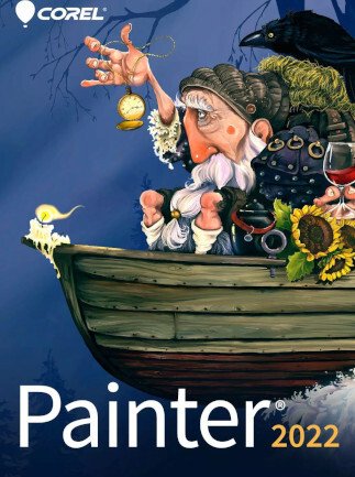 Corel Painter 2022 (PC) (2 Devices, Lifetime)  – Corel Key – GLOBAL