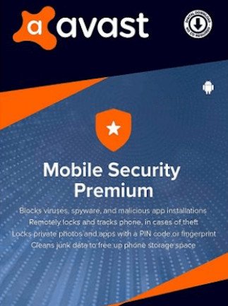 Avast Mobile Security Premium (Android) 1 Device, 2 Years – Avast Key – GLOBAL