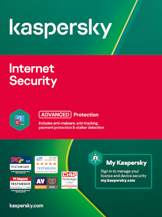 Kaspersky Internet Security 2021 for PC (1 Device, 1 Year) – Kaspersky Key – EUROPE